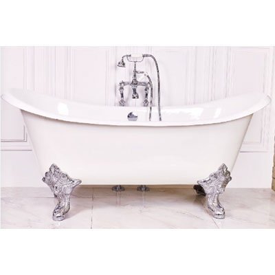 Torne Enameled Cast Iron Bath Tub