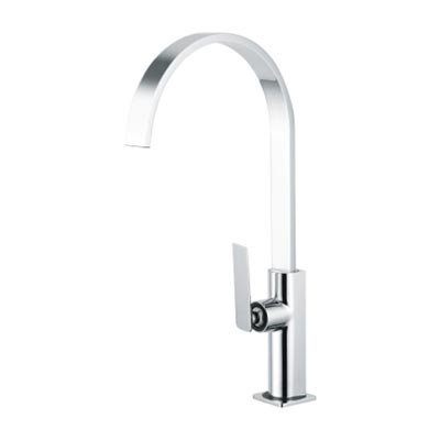 Rosemallow-CP Sink Mixer With Swivel Spout