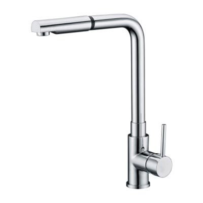 Femund-CP Sink Mixer With Pull Out Head